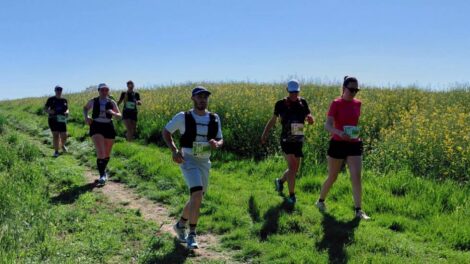 Participants du Trail Natura Sioule Photo P. THivat