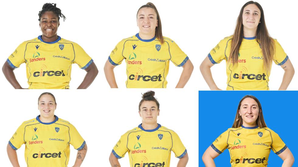 les 6 joueuses de l'ASM RF retenues pour les Six Nations