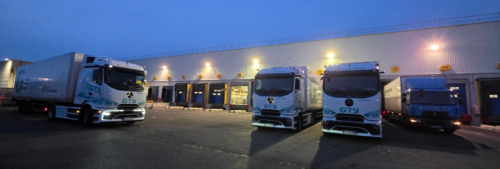 Camions électriques GTY La Poste Photo La Poste