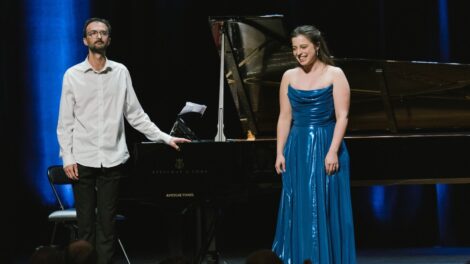 Duo piano-voix Louis Dechambre et Léontine Maridat-Zimmerlin Photo Yann Cabello