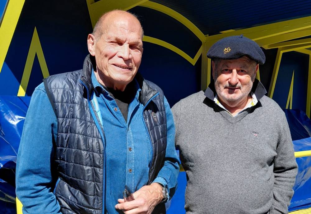 Jacques Cristina et André Dubertrand Photo P. Thivat