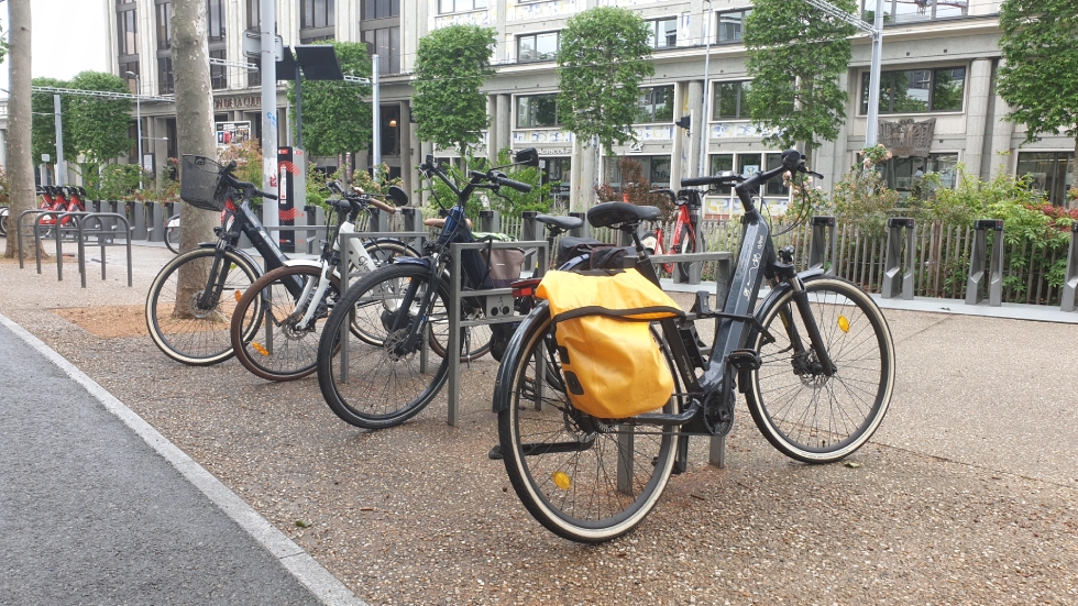 Vélos stationnés Photo 7 Jours à Clermont