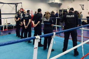 La PM de Clermont dans une salle de boxe Photo Éric Gauthey