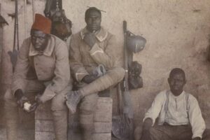 Tirailleurs d'Afrique Autochrome 1917 Paul Castelnau