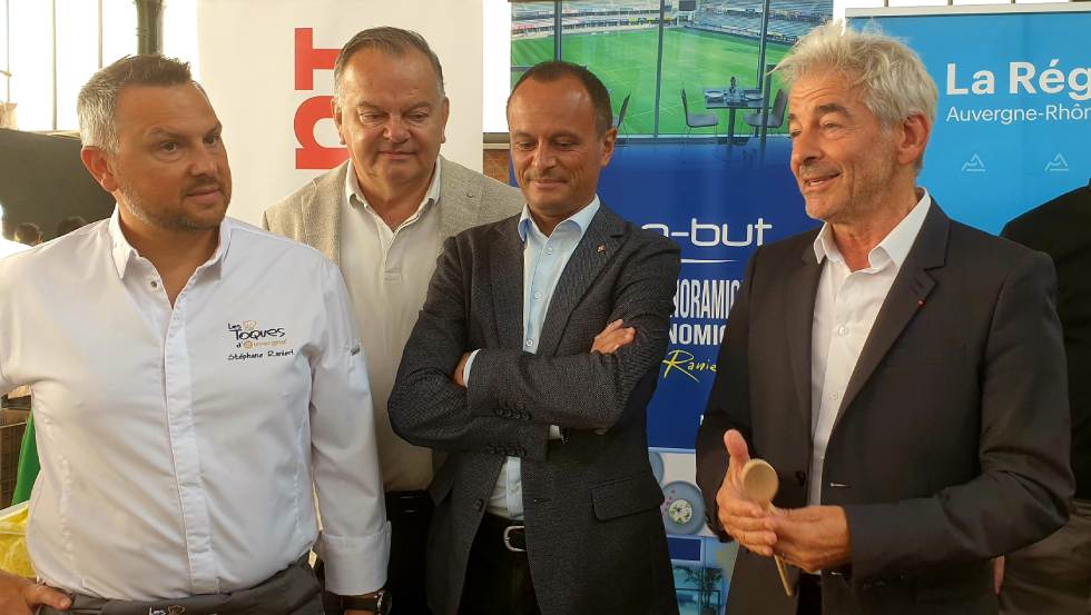 1 marché, 1 chef, 1 recette , avec J-P. Brenas, J. Bony, S. Renié et S. Ranieri /Photo 7 jours à Clermont