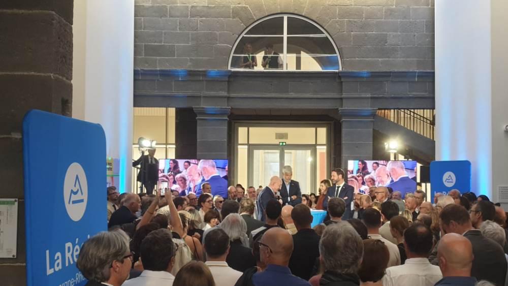 Innauguration de la Halle aux blés Photo 7 Jours à Clermont