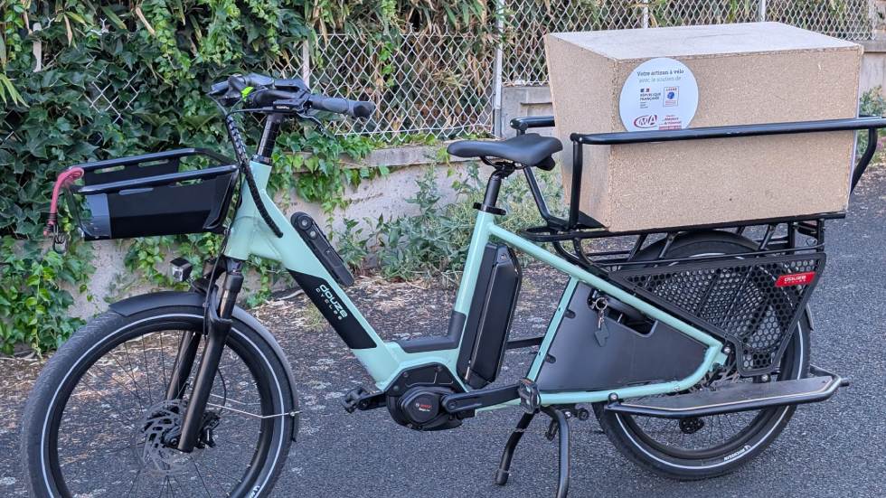 Vélo Cargo financé par la CMA Photo CMA