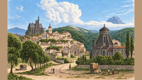 Beautés de la France, Girault de Saint Fargeau. Coll. part.