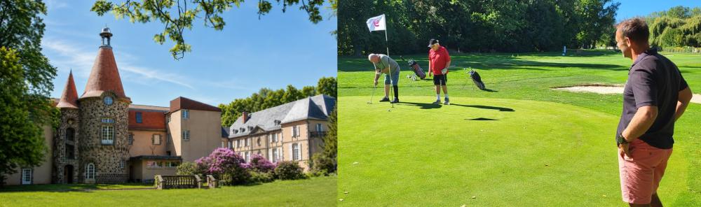 Château de Theix Au golf Photo Yves Meunier