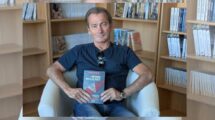 Christophe Grégoire et son livre Le Mont Mouchet Photo Deborée
