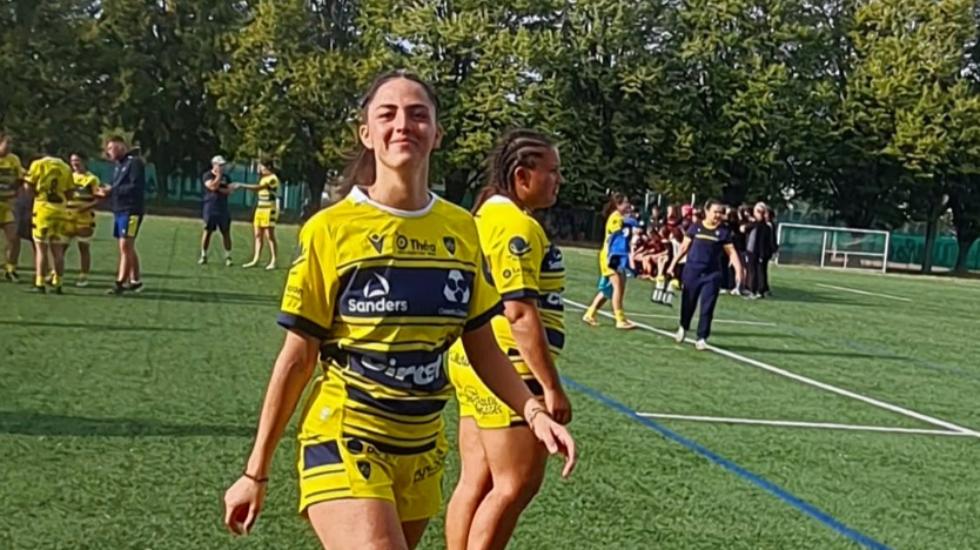 Ninon Leder, joueuse de l'ASM Clermont Auvergne / Photo Damien Leder