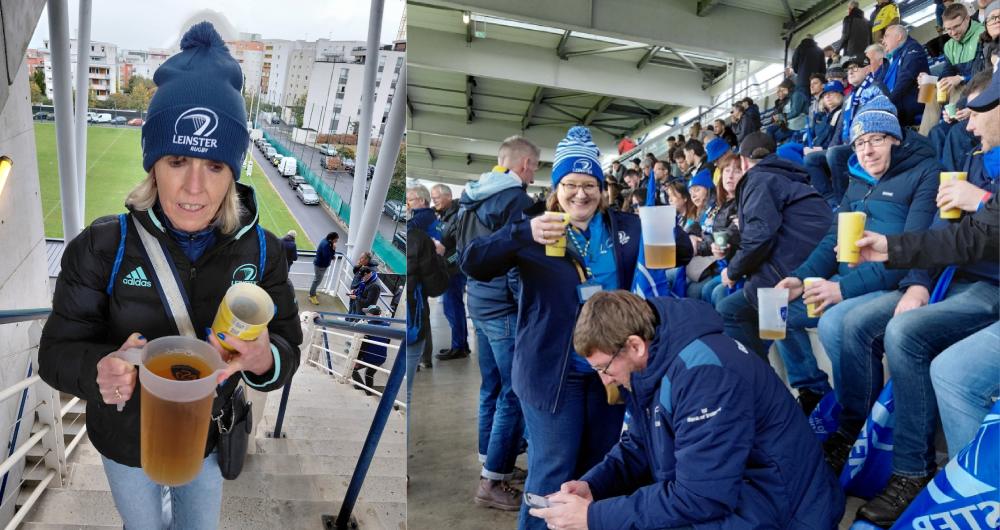 Supporters du Leinster Photos Philippe Thivat